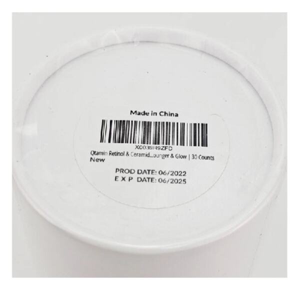 Qtamin Retinol Ceramide Night Serum Capsules Face Neck 30 Count - Picture 4 of 4